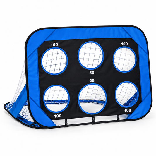 4-in-1 Pop-Up Soccer Goal for Kids | Opens in 3 Seconds, Folds in 10